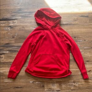Women's Red Hoodie Sweater